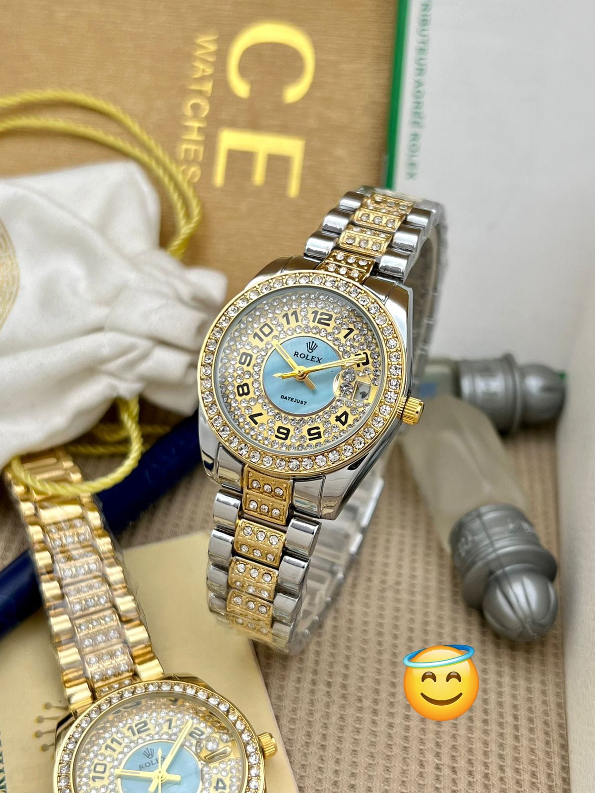Rolex Diamond Chain Watch
