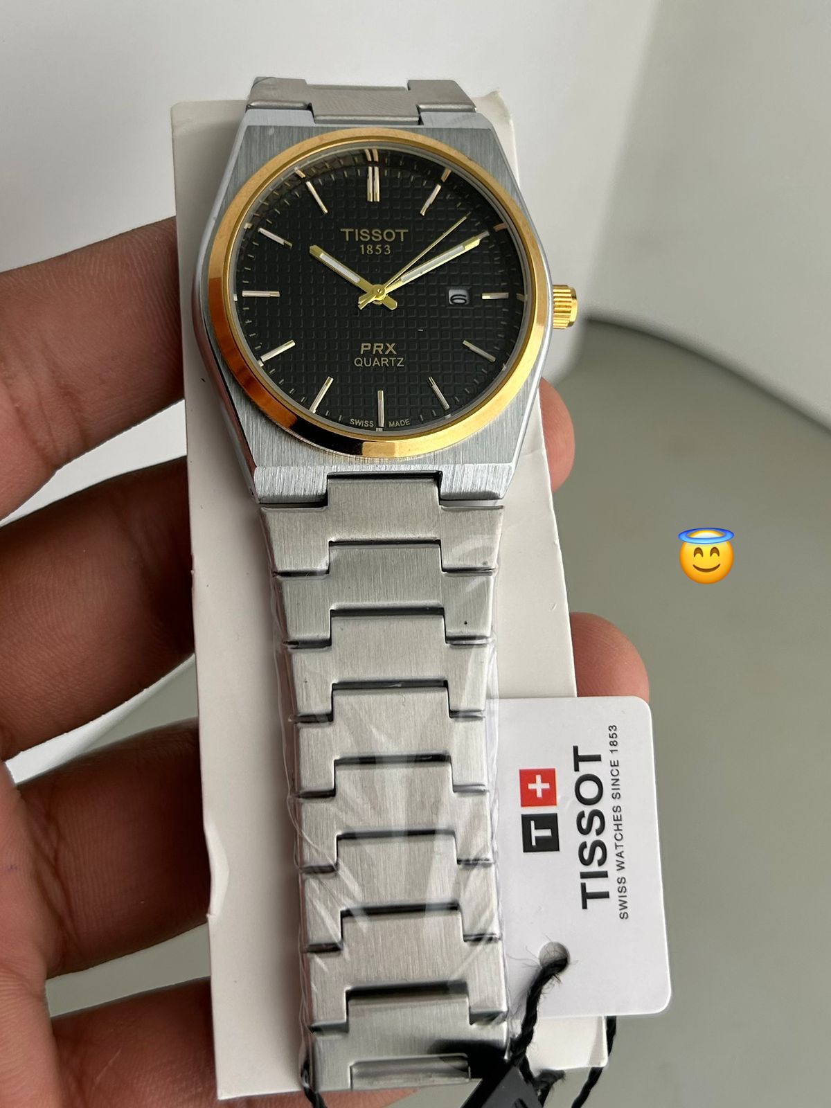 Tissot Watch With Stainless Steel Silver Strap