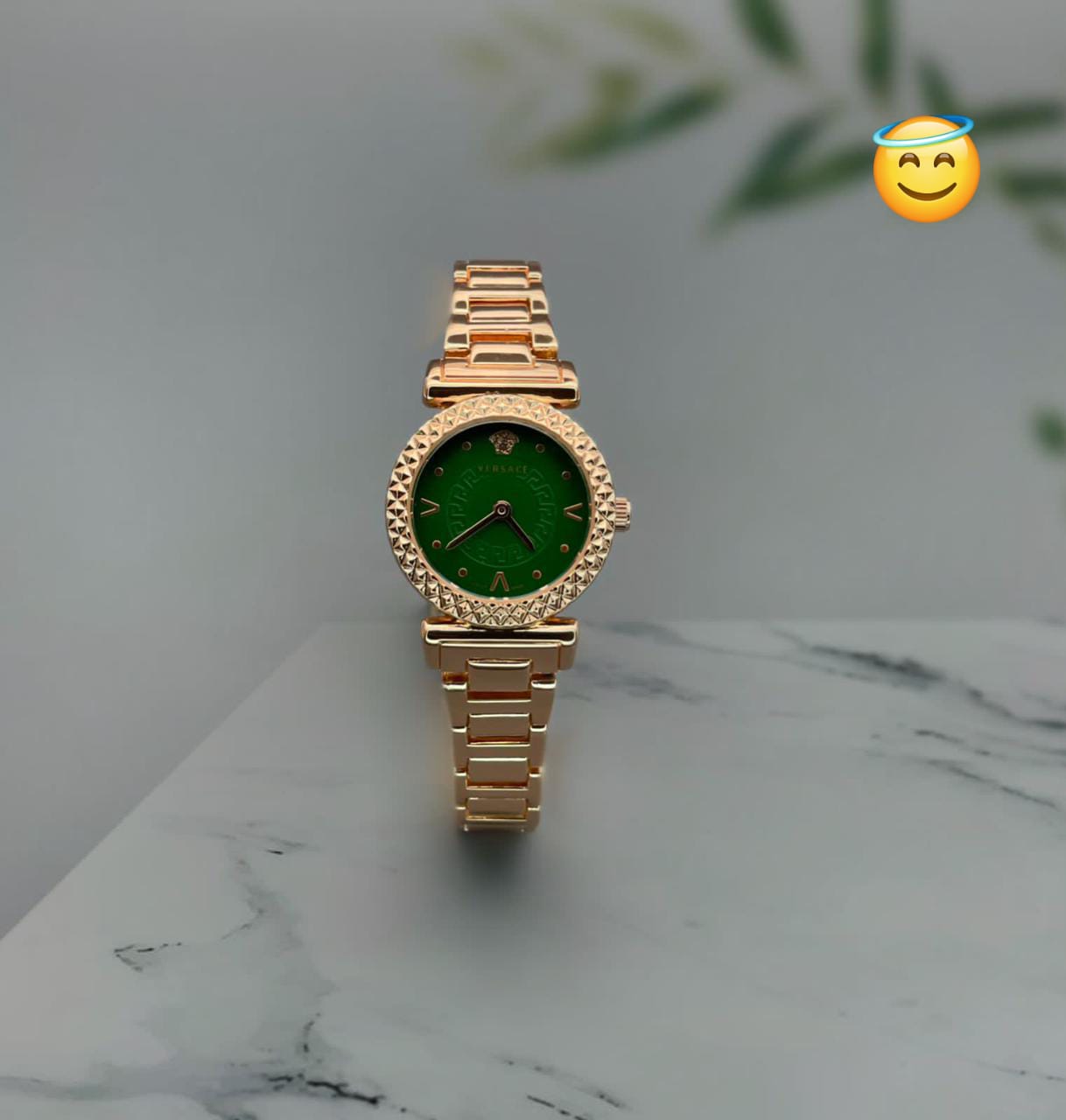 Versace Golden Green Watch