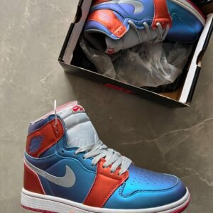 Retro High Starfish Blue Sneakers Limited Stock